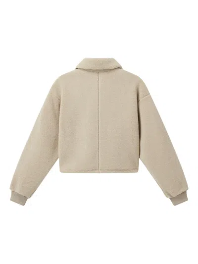 Low Classic Lace-up Sweatshirt In Neutral