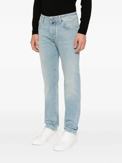 Jacob Cohen Bard Button Jeans In Green