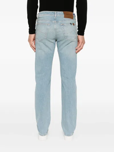 Jacob Cohen Bard Button Jeans In Green