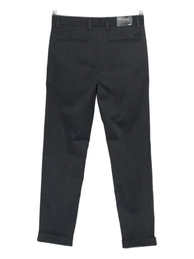 Hugo Boss Buttoned Trousers In Black