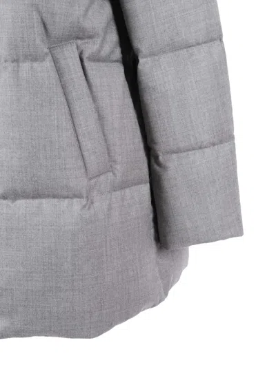 Duno Padded Coat In Gray