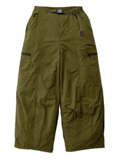 Gramicci Balloon-effect Tailored Trousers In Green