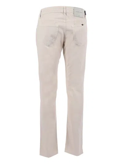 Jacob Cohen Nick Five-pocket Jeans In Neutral