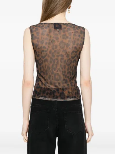 Reformation Dusk Top In Brown