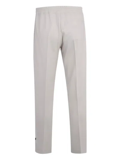 Eleventy Drawstring Track Pants In Gray