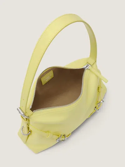 Givenchy Mini Voyou Shoulder Bag With Adjustable Strap In Yellow