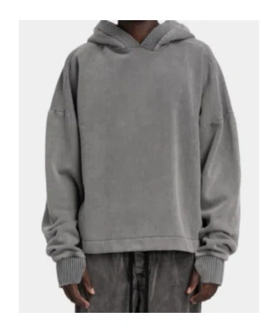 Thom Krom Hooded In Gray