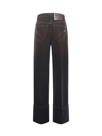 Dondup Beatrix Cuffed Jeans In Brown