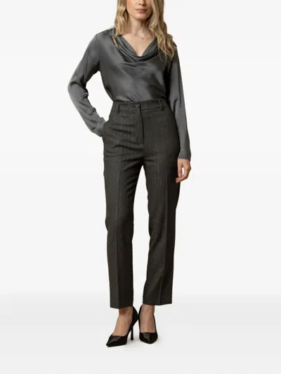 BAETIS 细条纹长裤