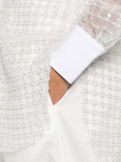 Niccolò Pasqualetti Marianne Embellished Shirt In White