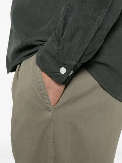 C.p. Company Pleated Button-fastening Trousers In Neutral