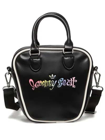 Adidas Originals X Jeremy Scott Mini Bowling Bag In Black