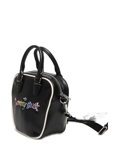 Adidas Originals X Jeremy Scott Mini Bowling Bag In Black