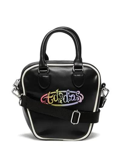 Adidas Originals X Jeremy Scott Mini Bowling Bag In Black