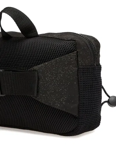 Adidas Originals Logo Webbing Belt Bag In Black