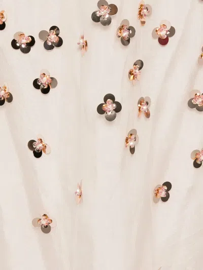 Forte Forte Flower-detail Midi Skirt In Neutral