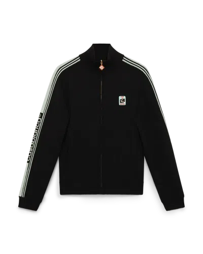 Casablanca Paris Merino Knit Track Jacket In Multi