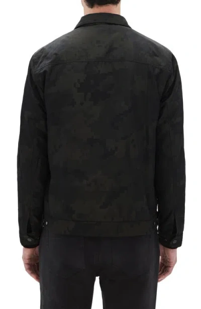 Robert Barakett Canning Camo Jacket In Black