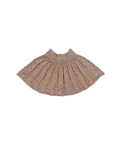 Mabli Women's Sprinkles Collar - Rainbow Earth In Brown