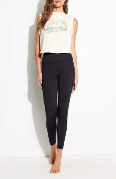 Spiritual Gangster Retreat Crawford Crop Tank In White