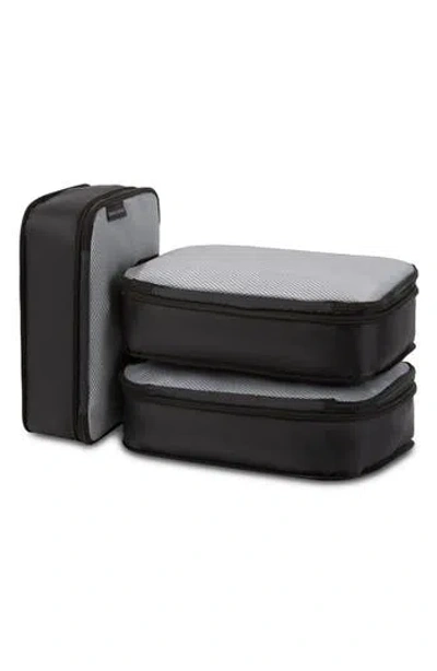 Swissgear Travel Smart 3-pack Packing Cubes In Black