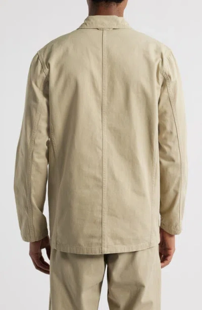 Service Works Drill Server Cotton Twill Jacket In Neutral