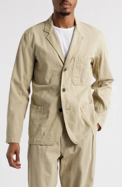 Service Works Drill Server Cotton Twill Jacket In Neutral