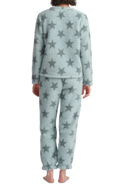 Splendid Plush Pullover & Joggers Set In Blue