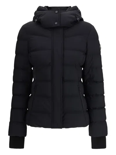 Moose Knuckles Betta Down Jacket In Black