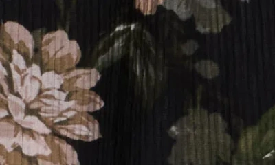 Dr2 By Daniel Rainn Textured Split Neck Top In Black