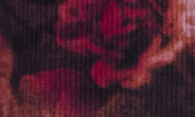 Dr2 By Daniel Rainn Textured Split Neck Top In Burgundy