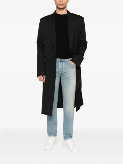 Jacob Cohen Scott Button Jeans In Blue