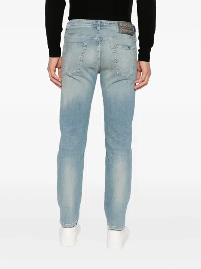 Jacob Cohen Scott Button Jeans In Blue