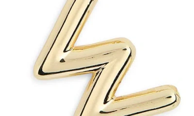 Leith Lowercase Initial Bubble Pendant Necklace In Gold