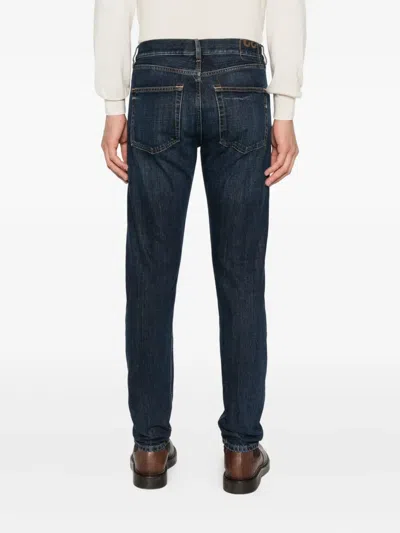 Dondup Buttoned Jeans In Blue