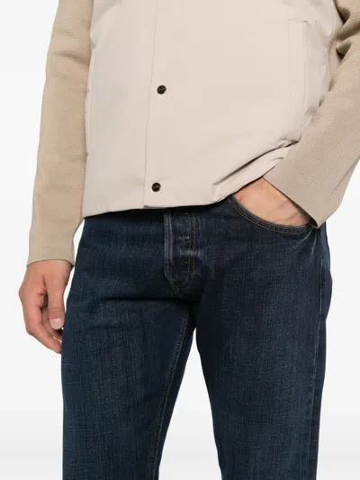 Dondup Buttoned Jeans In Blue