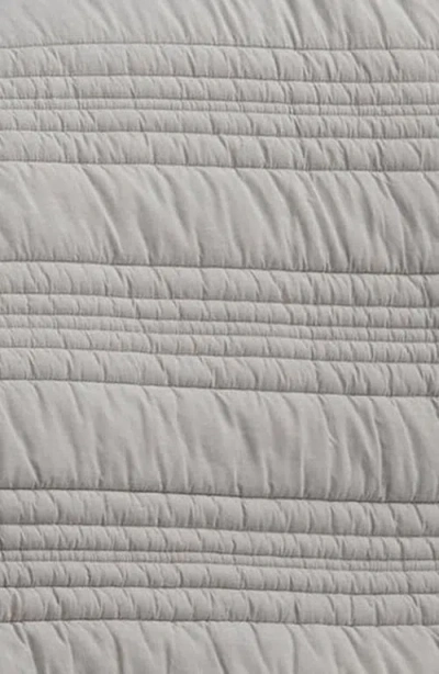 Stone Cottage Whitehills 144 Thread Count Cotton Quilt Set In Gray