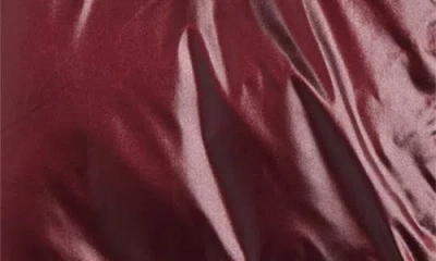 Save The Duck Kids' Ili Quilted Hooded Puffer Jacket In Burgundy