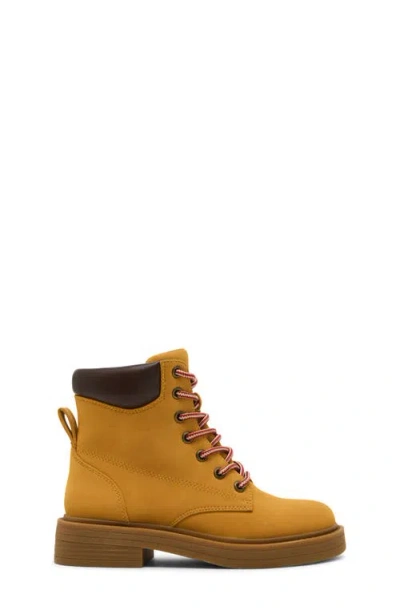 Steve Madden Kids' Jjumble Lace-up Bootie In Gold