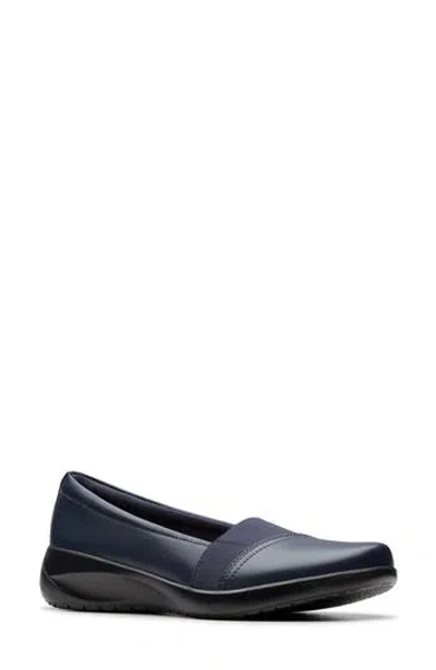 Clarks Women's Kaetlyn Rhea Round Toe Loafers In Blue