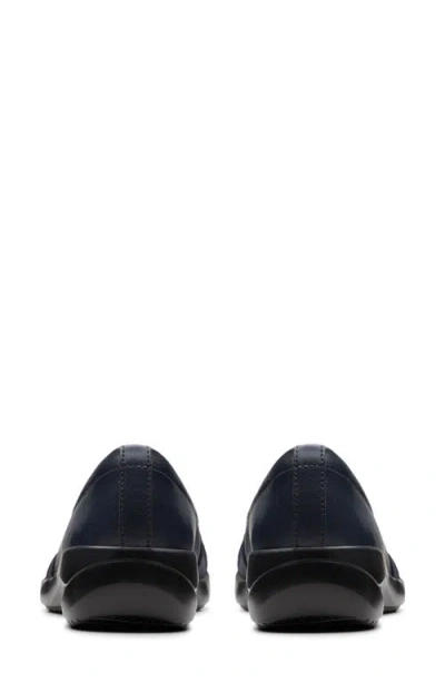 Clarks Women's Kaetlyn Rhea Round Toe Loafers In Blue