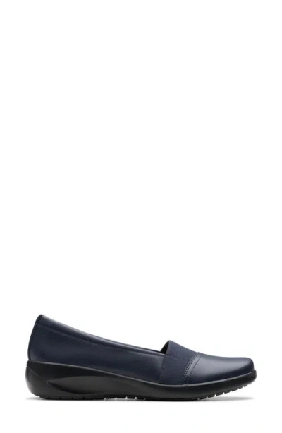 Clarks Women's Kaetlyn Rhea Round Toe Loafers In Blue