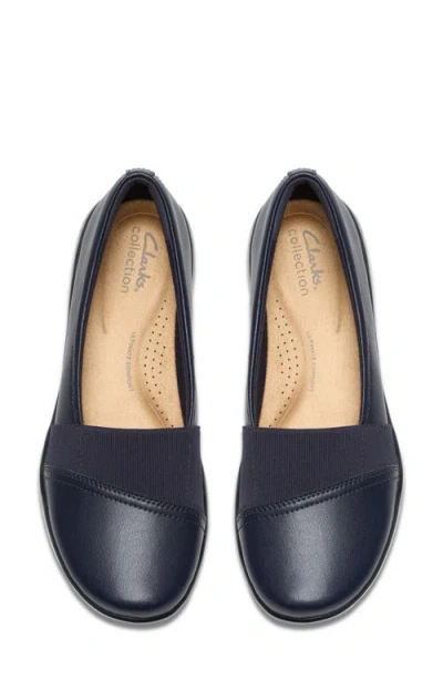 Clarks Women's Kaetlyn Rhea Round Toe Loafers In Blue