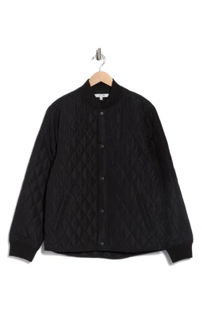 Joe's Diamond Quilted Jacket In Black