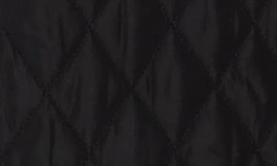 Joe's Diamond Quilted Jacket In Black