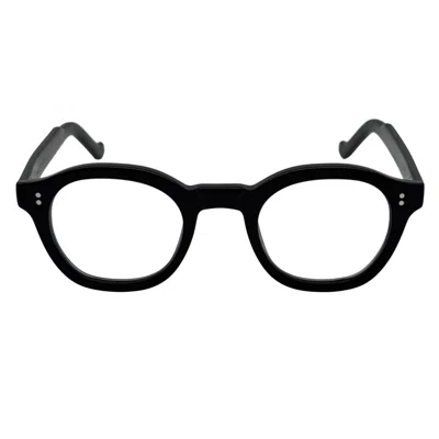 Nocturna Frames Women's Haze Blue Light Glasses – Black In Black