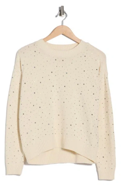 Dkny Jeans Rhinestone Sweater In Multi