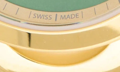 Fendi O'lock Bracelet Watch, 30mm In Gold