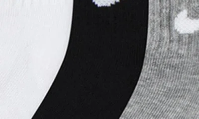 Nike Kids' 8-pack Quarter Crew Socks In Multi