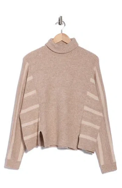 Splendid Bette Turtleneck Sweater In Neutral